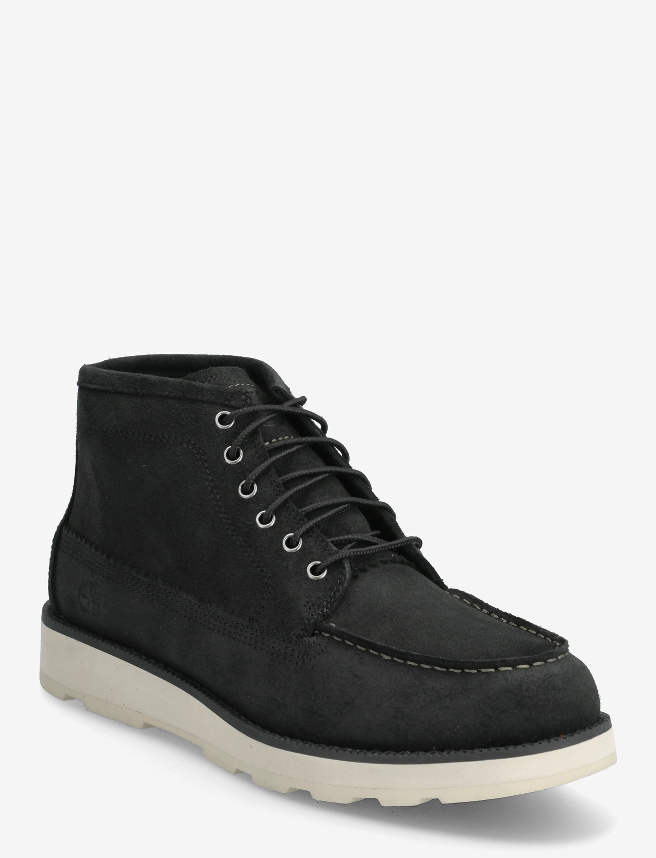 Timberland - MID LACE UP CHUKKA BOOT - chukka boots - blk suede - 0