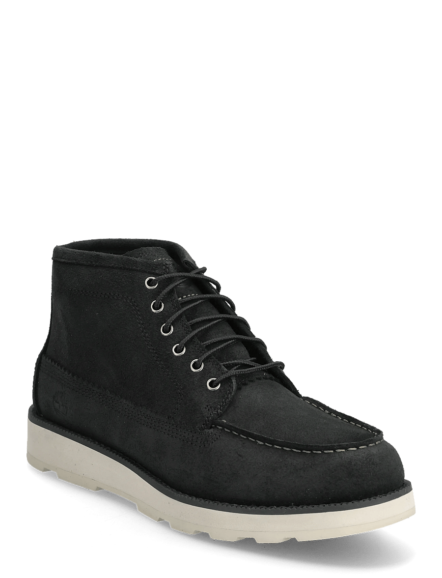 Timberland - MID LACE UP CHUKKA BOOT - chukka-saapad - blk suede - 0