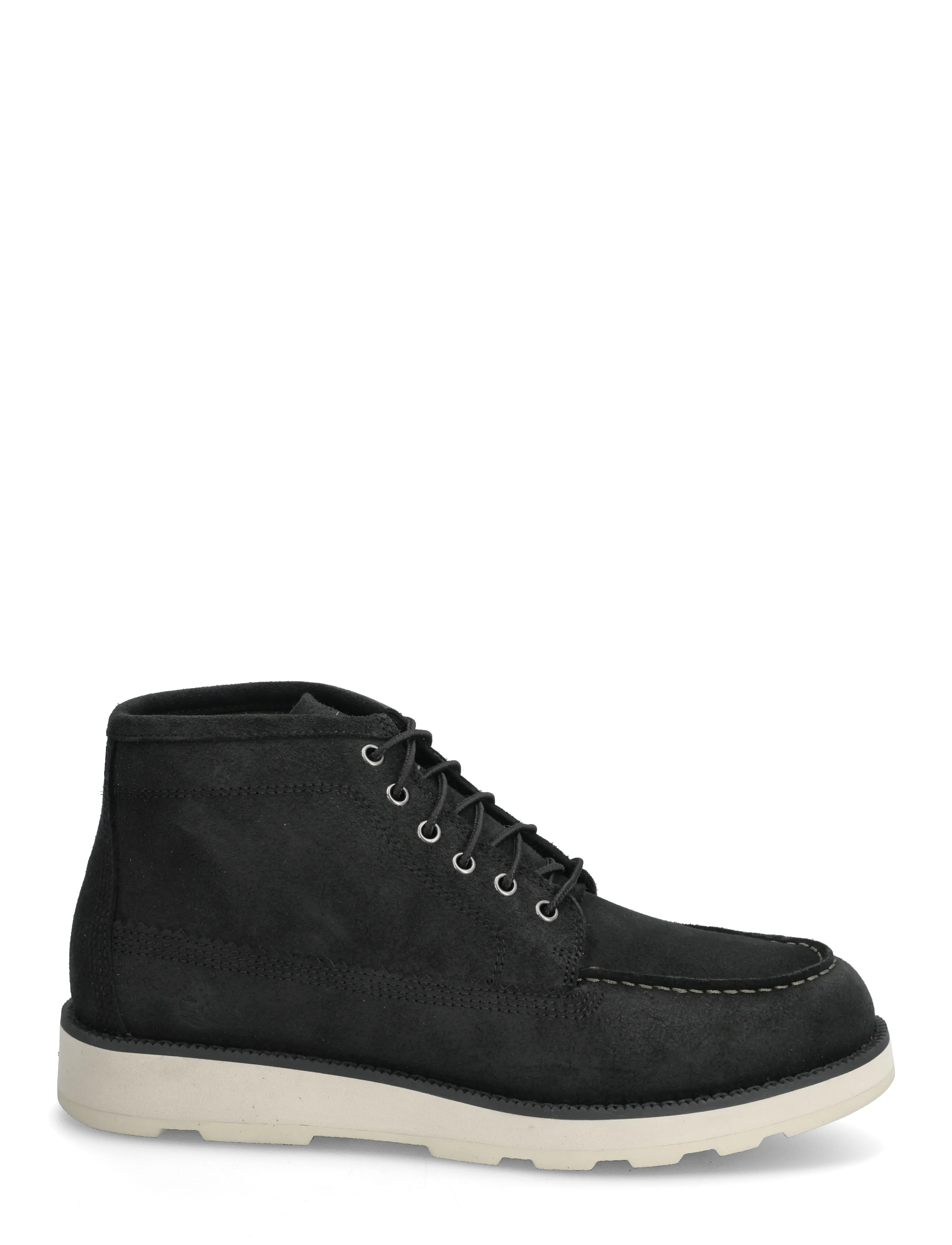 Timberland - MID LACE UP CHUKKA BOOT - paeltega jalanõud - blk suede - 1