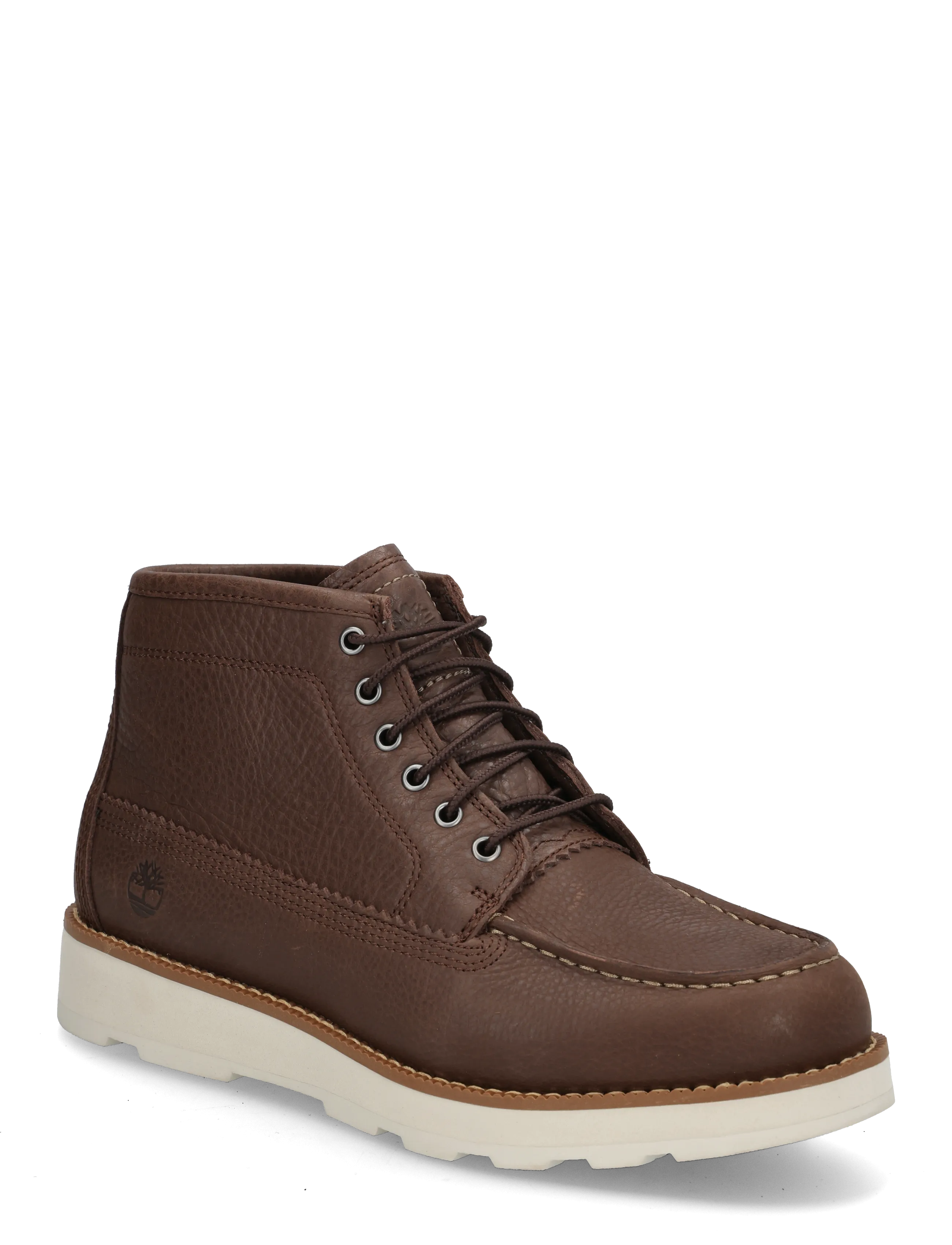 Timberland MID LACE UP CHUKKA BOOT - Shoes - DK BRN F GRAIN / brown