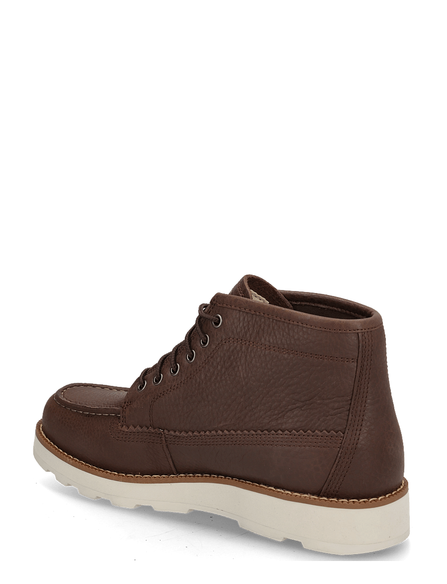 Timberland - MID LACE UP CHUKKA BOOT - dk brn f grain - 1