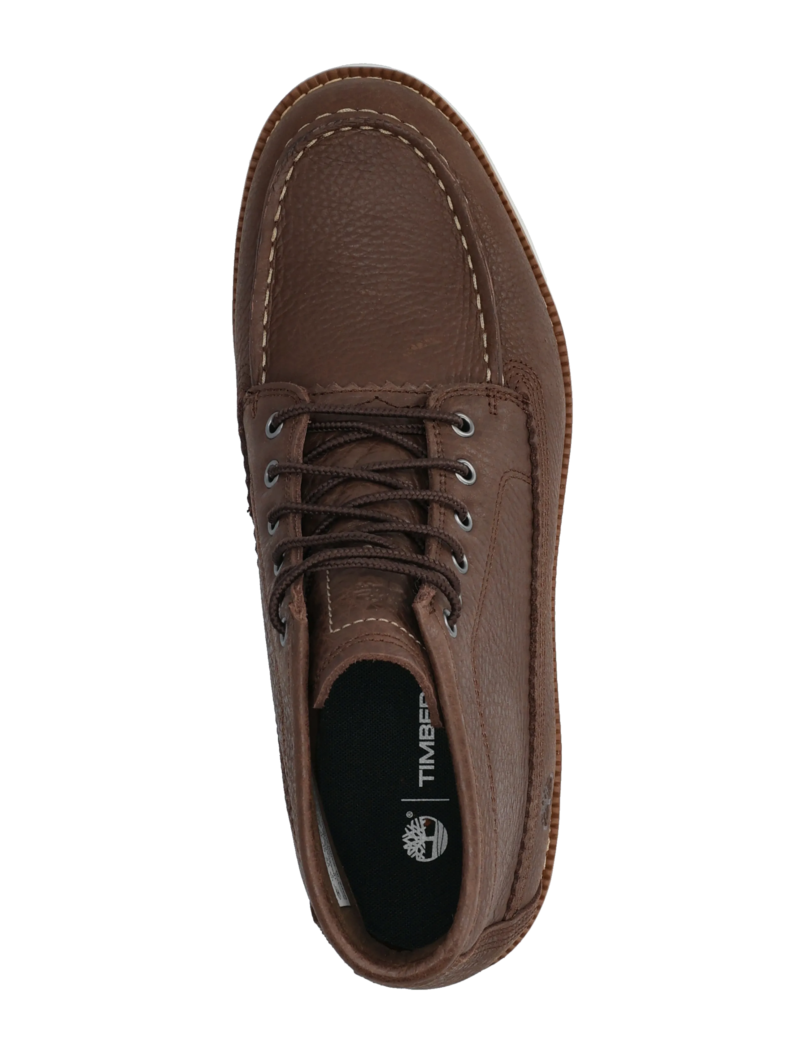 Timberland - MID LACE UP CHUKKA BOOT - chukka boots - dk brn f grain - 3