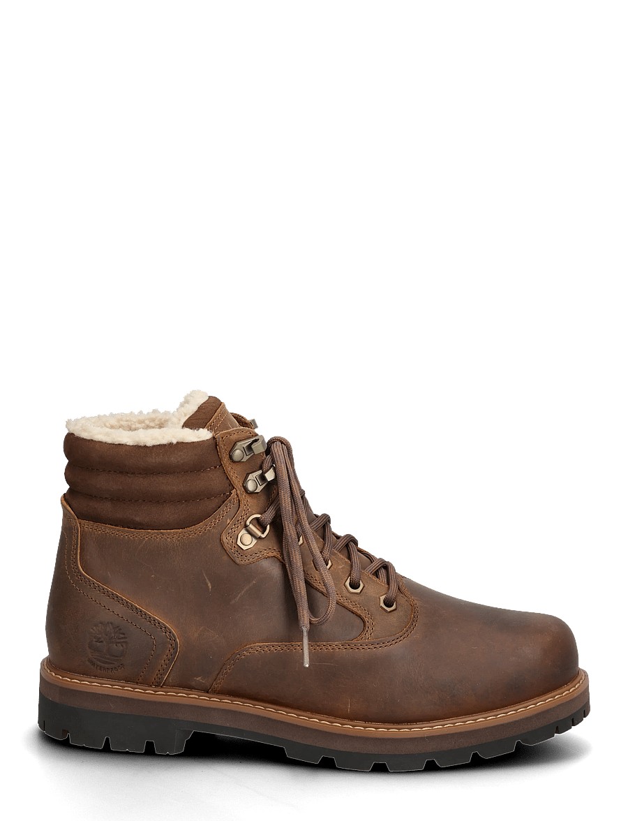 Timberland - MID WARM LINED WATERPROOF BOOT - vinterstøvler - md brn f grain - 1