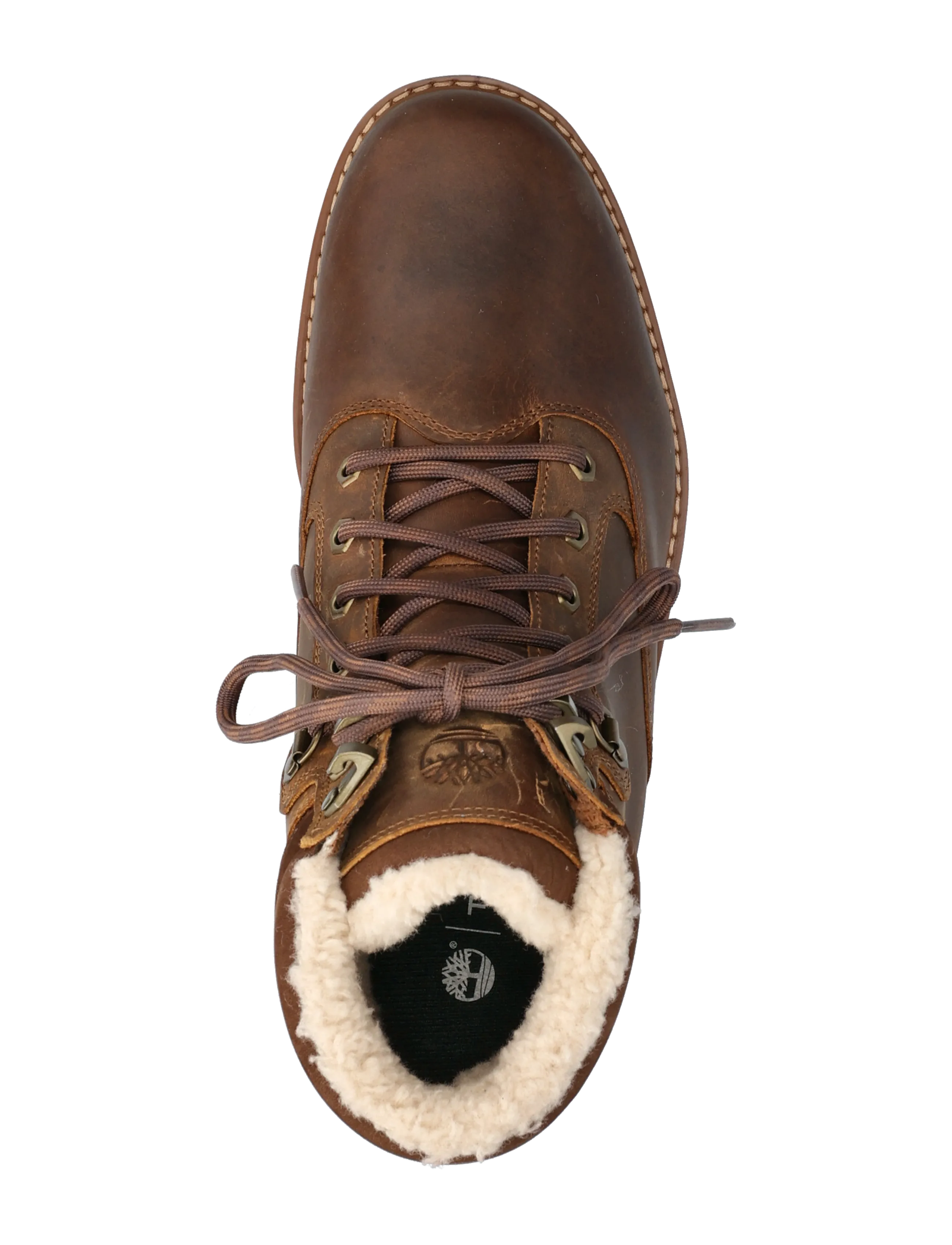 Timberland - MID WARM LINED WATERPROOF BOOT - vinterstøvler - md brn f grain - 3