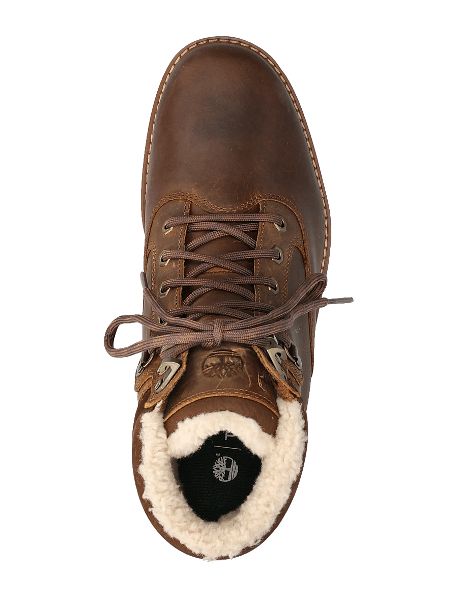 Timberland - MID WARM LINED WATERPROOF BOOT - vinterstøvler - md brn f grain - 3