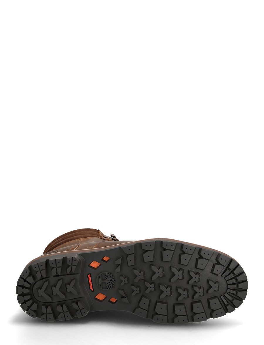 Timberland - MID WARM LINED WATERPROOF BOOT - vinterstøvler - md brn f grain - 4