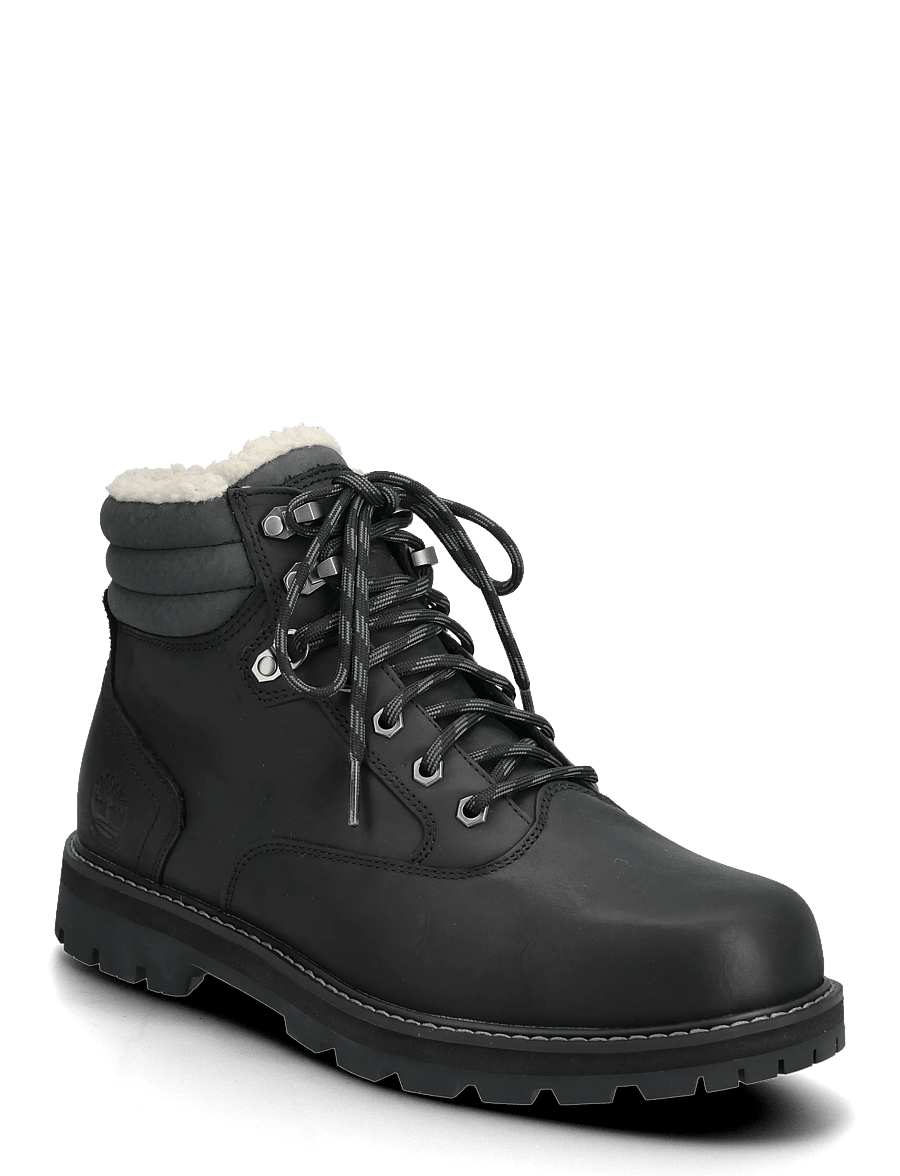 Timberland - MID WARM LINED WATERPROOF BOOT - winterstiefel - blk full grain - 0