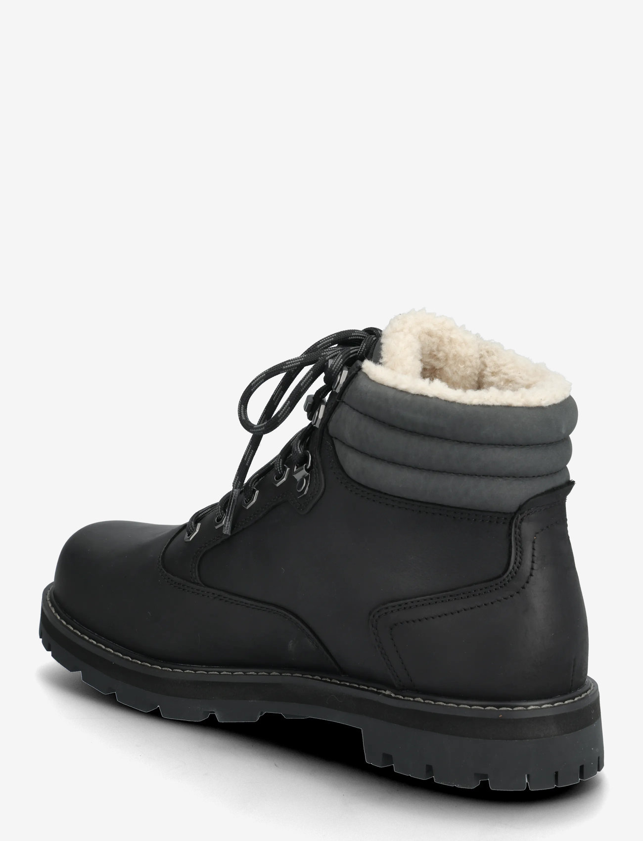 Timberland - MID WARM LINED WATERPROOF BOOT - vinterstövlar - blk full grain - 2