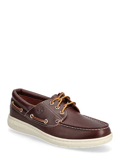 Portofino Pier Boat Shoe Burgundy Full Grain - Sejlersko