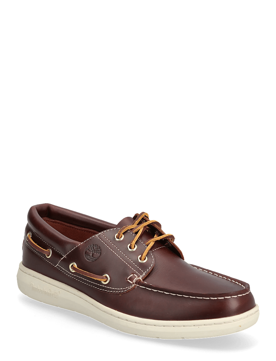 Timberland - PORTOFINO PIER BOAT SHOE BURGUNDY FULL GRAIN - osta stiili järgi - burgundy - 0