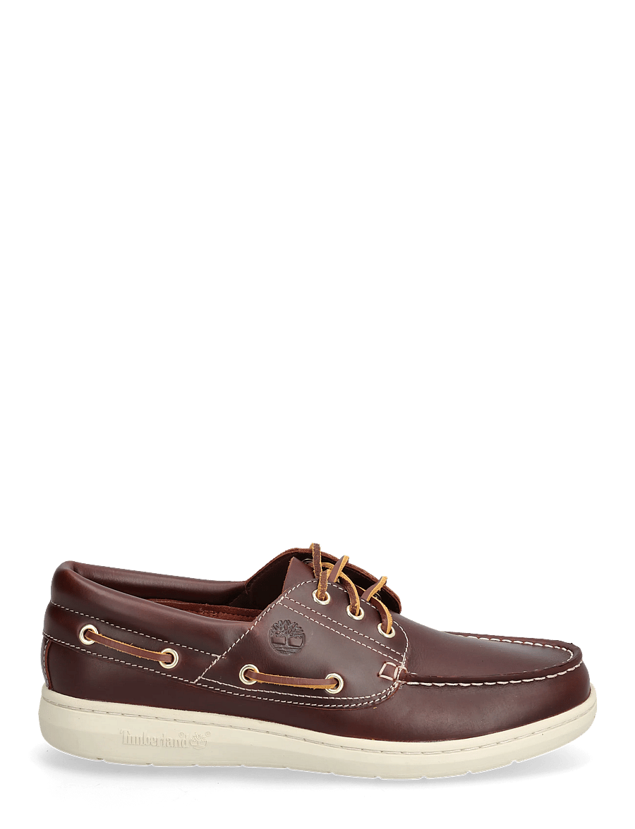 Timberland - PORTOFINO PIER BOAT SHOE BURGUNDY FULL GRAIN - osta stiili järgi - burgundy - 1
