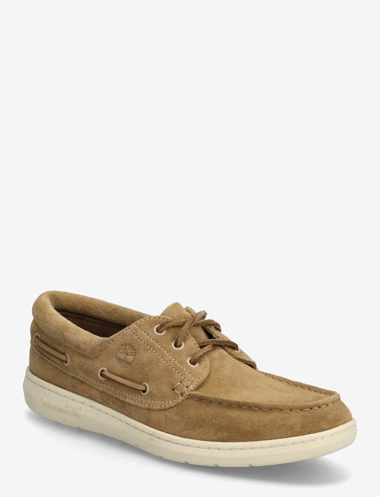 Timberland - PORTOFINO PIER BOAT SHOE MEDIUM BEIGE SUEDE - shop efter stil - medium beige - 0