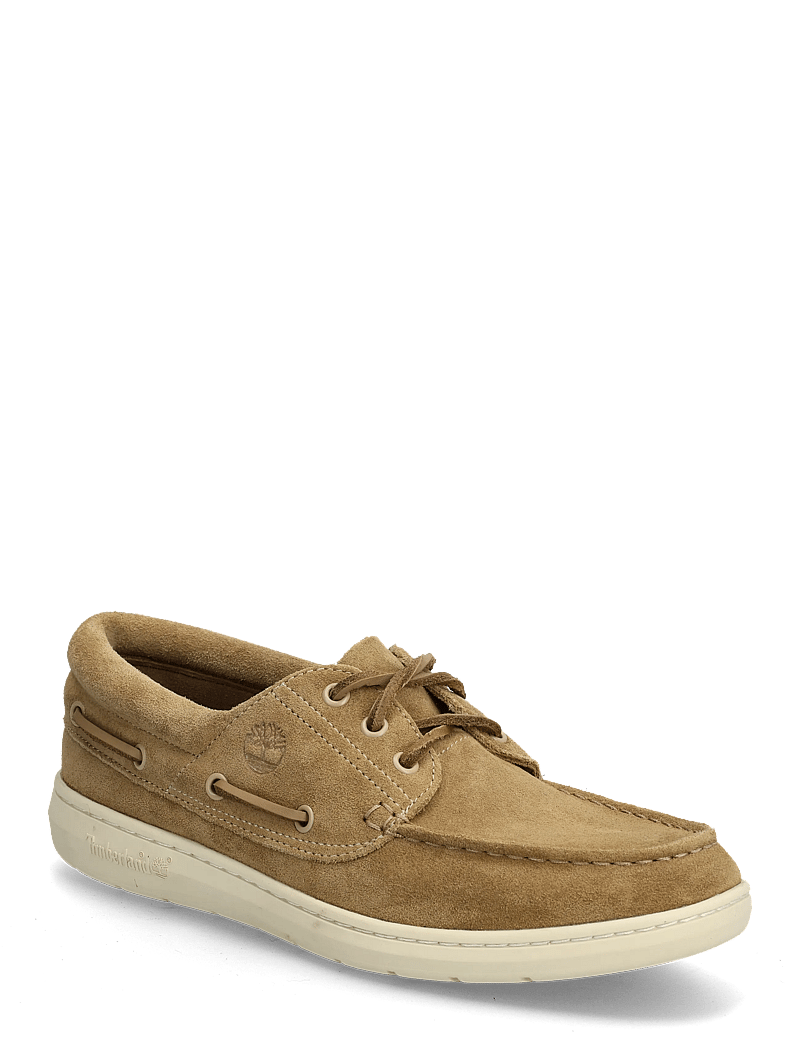 Timberland - PORTOFINO PIER BOAT SHOE MEDIUM BEIGE SUEDE - shop efter stil - medium beige - 0