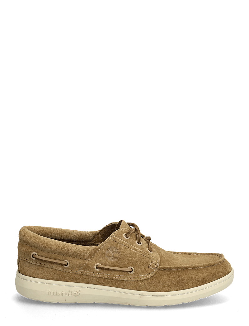 Timberland - PORTOFINO PIER BOAT SHOE MEDIUM BEIGE SUEDE - shop efter stil - medium beige - 1