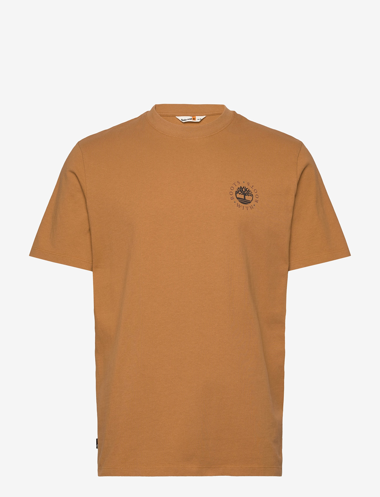 Timberland - Washed Boot Lab Back Graphic Tee - herbstliche kleidung - wheat boot - 0