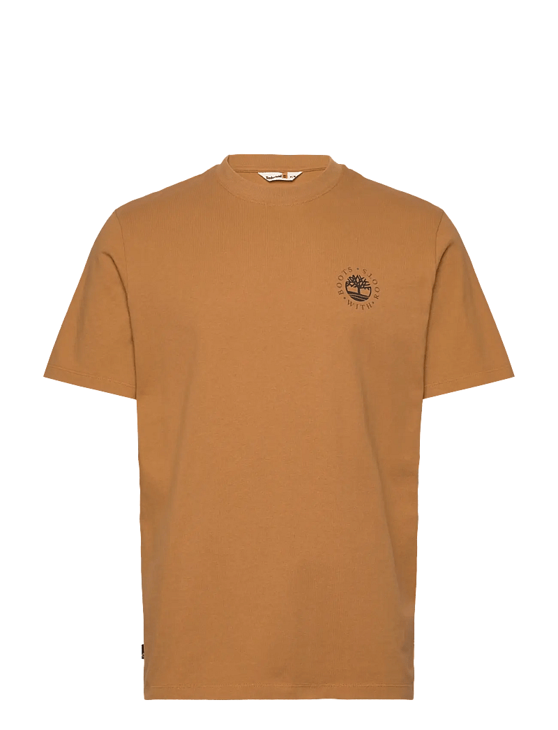 Timberland - Washed Boot Lab Back Graphic Tee - wheat boot - 0