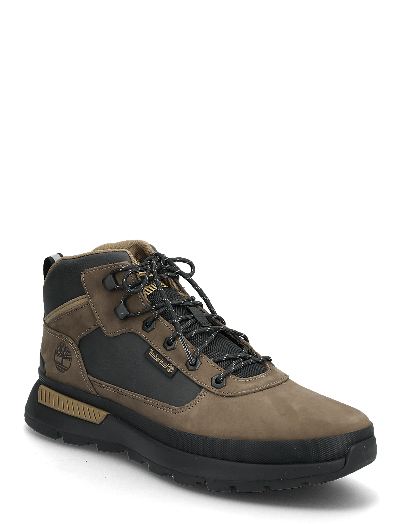 Timberland - MID LACE UP SNEAKER - schnürboots - olive nbk w olv - 0