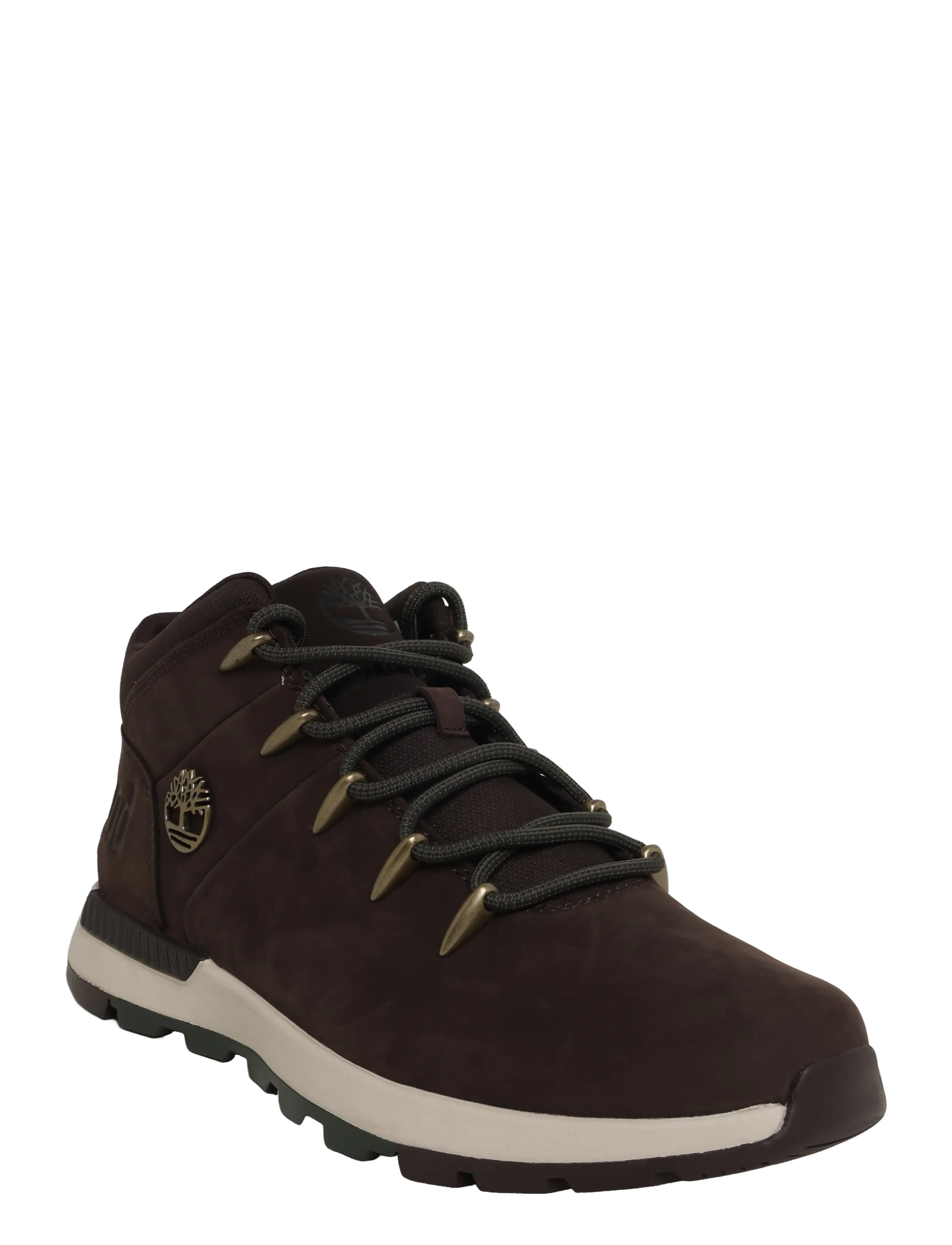 Timberland MID LACE UP SNEAKER - High-Top Sneaker - DKBRN NBK WBLK / brown