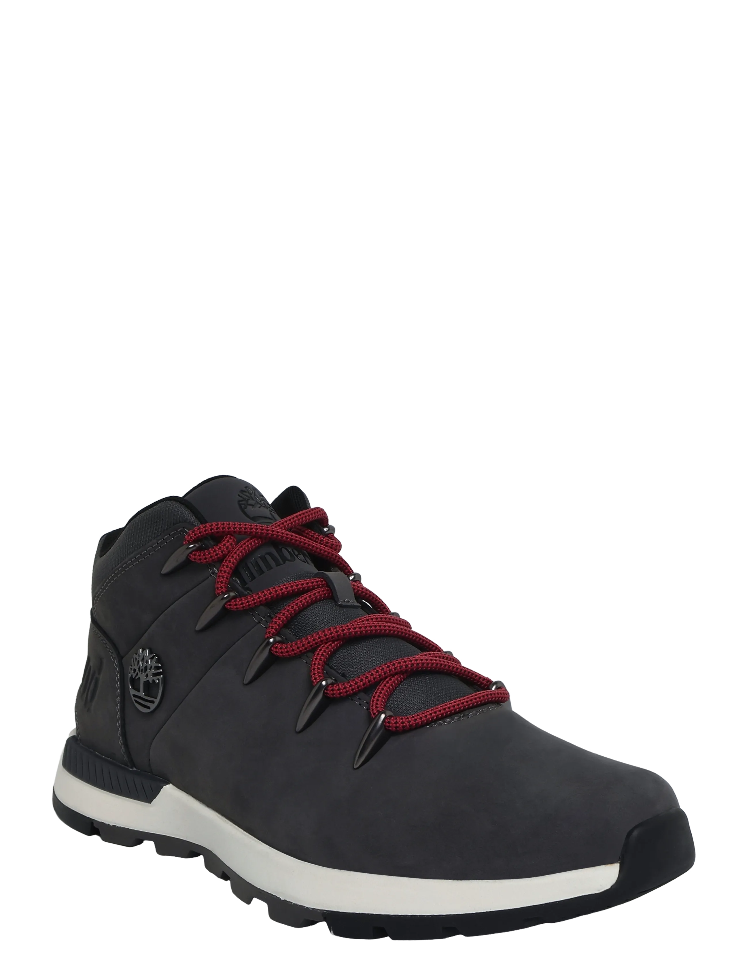 Timberland MID LACE UP SNEAKER - High-Top Sneaker - DK GREY NUBUCK / grey