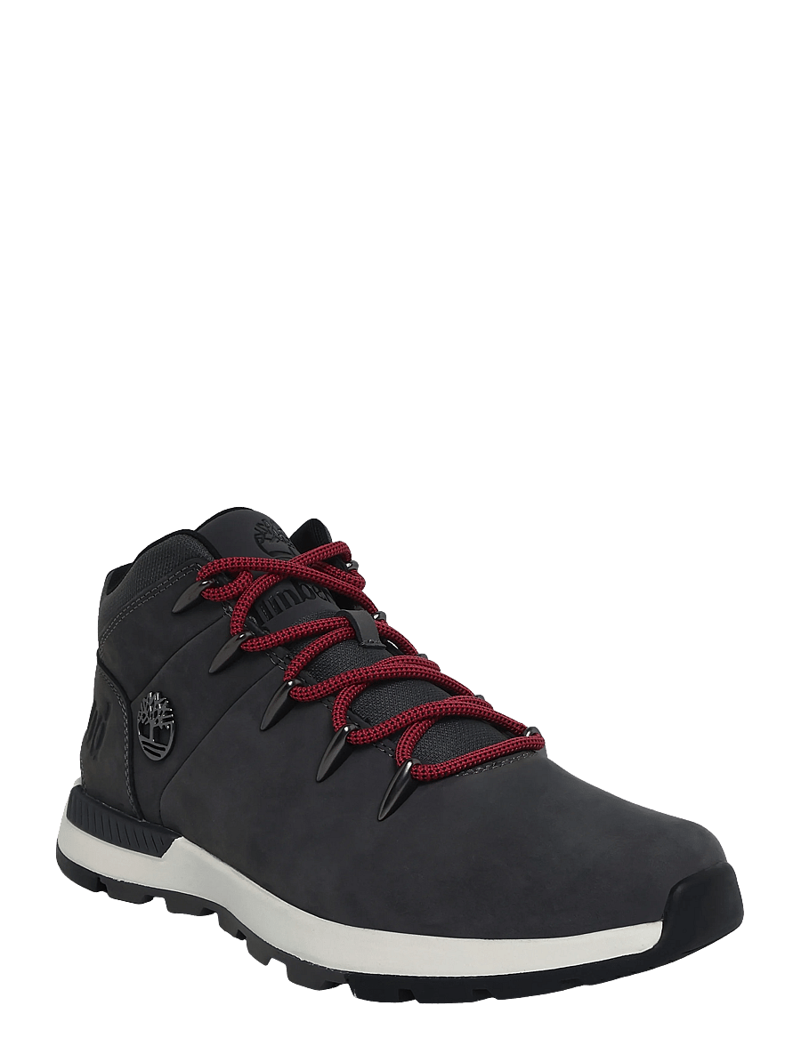 Timberland - MID LACE UP SNEAKER - high-top sneaker - dk grey nubuck - 0