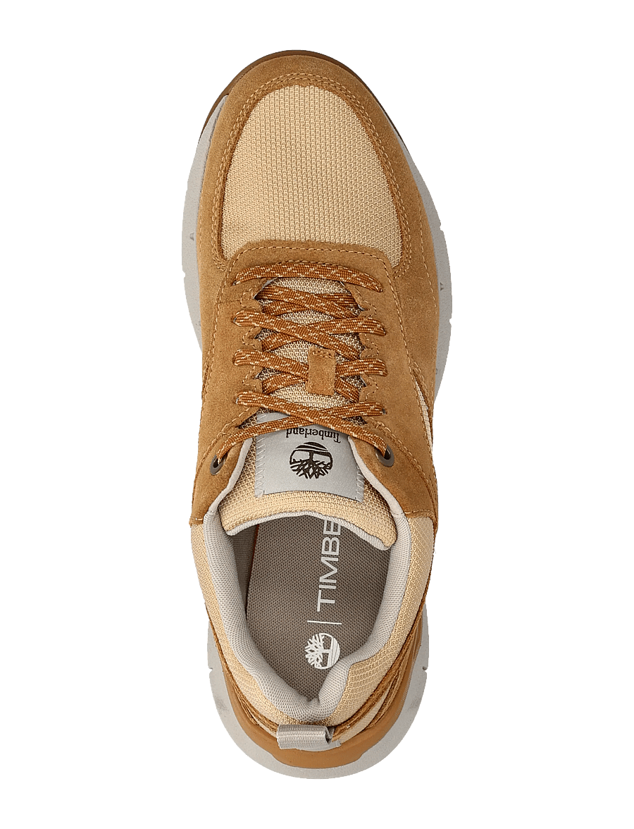 Timberland - LOW LACE UP SNEAKER - madala säärega tossud - wheat - 3