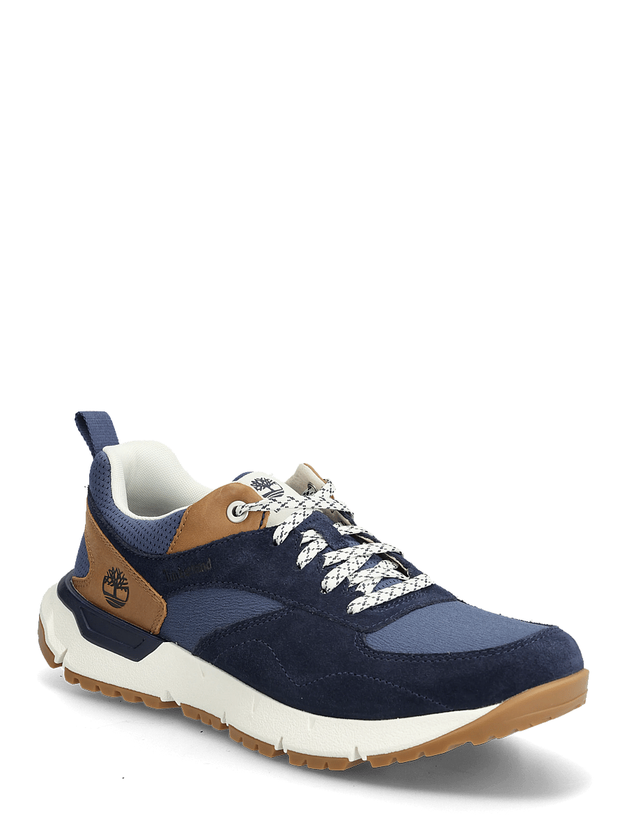 Timberland - Voyager Park LOW LACE UP SNEAKER DARK BLUE MESH - low tops - dark blue - 0