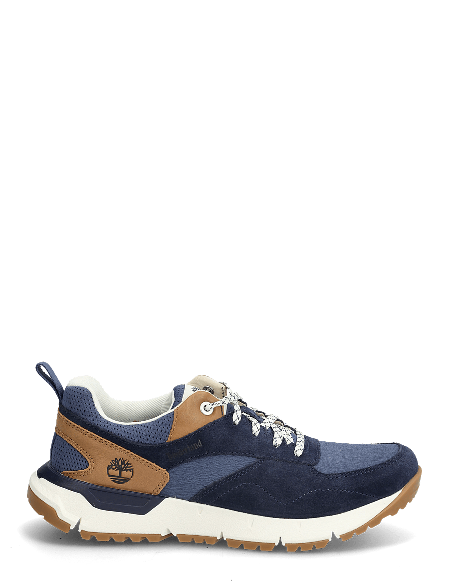 Timberland - Voyager Park LOW LACE UP SNEAKER DARK BLUE MESH - low tops - dark blue - 1