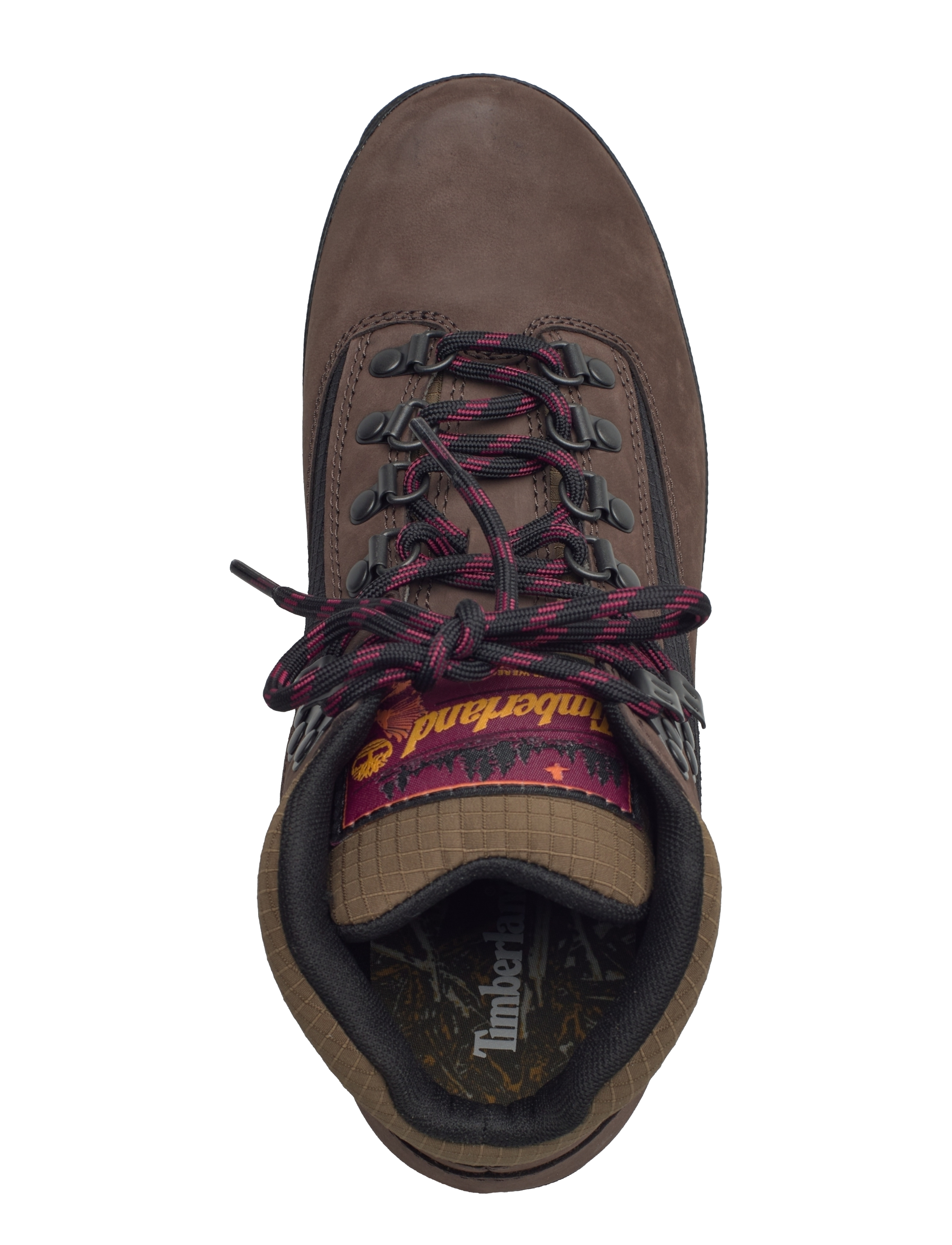 Timberland - Euro Hiker MID LACE UP BOOT DARK BROWN NUBUCK - dark brown nubuck - 3