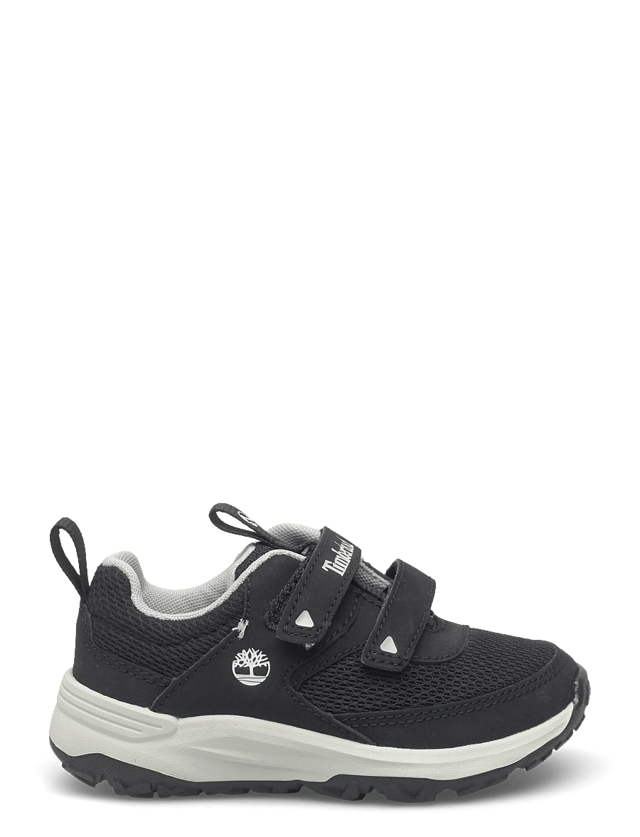 Timberland - LOW HOOK & LOOP SNEAKER - matka- ja kõndimisjalatsid - black - 1