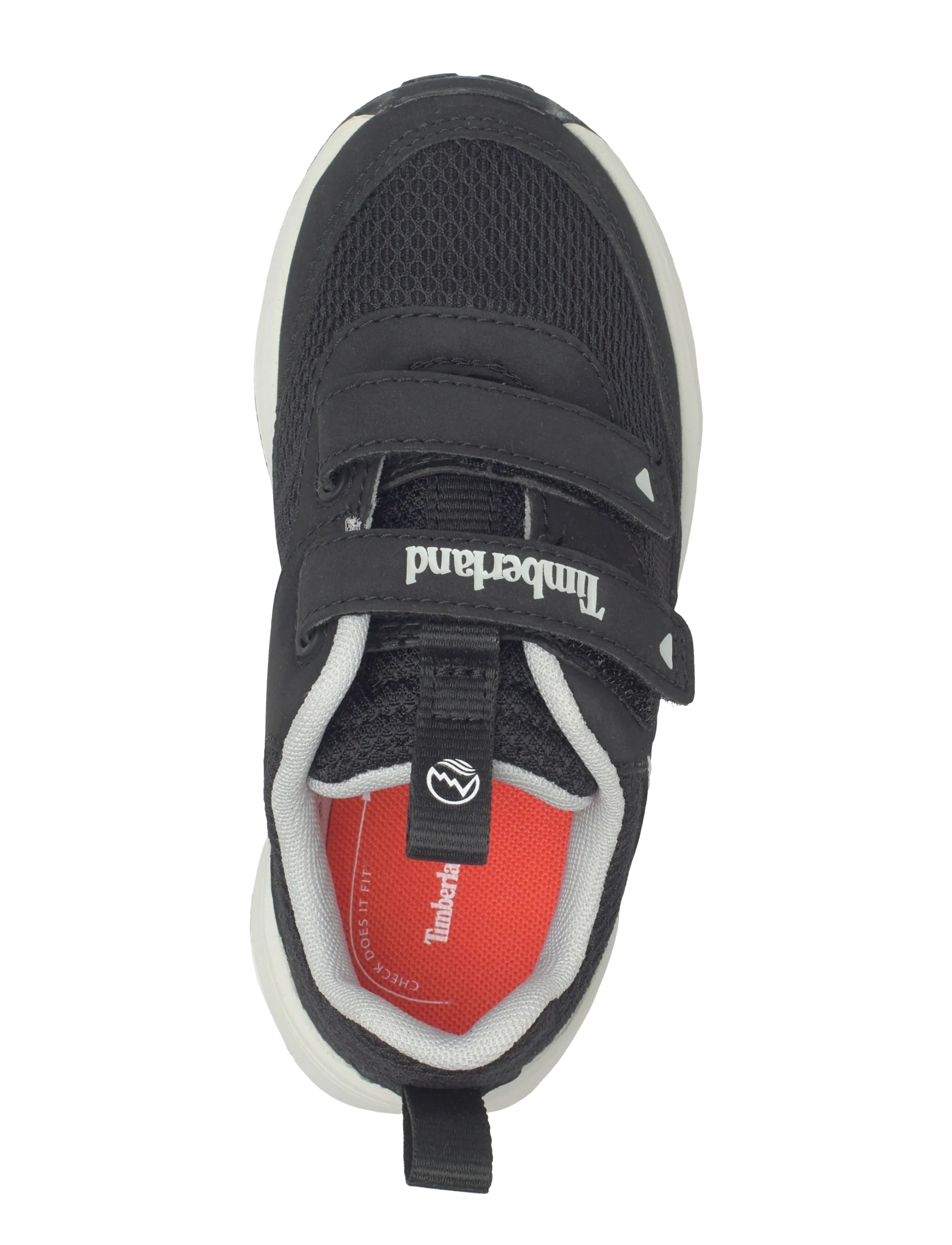Timberland - LOW HOOK & LOOP SNEAKER - matka- ja kõndimisjalatsid - black - 3