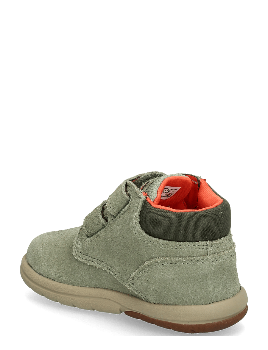 Timberland - MID HOOK & LOOP BOOT - vinterstövlar - light green - 1