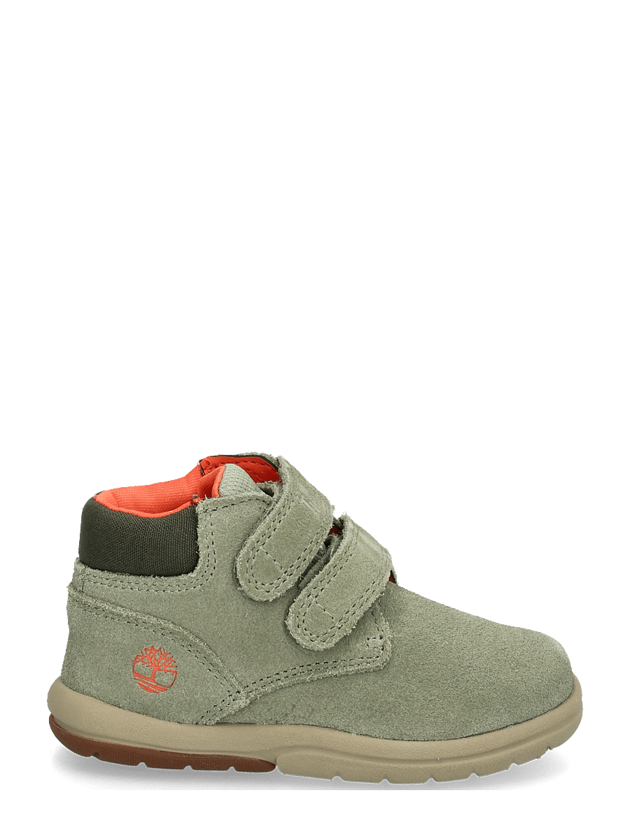 Timberland - MID HOOK & LOOP BOOT - vinterstövlar - light green - 2