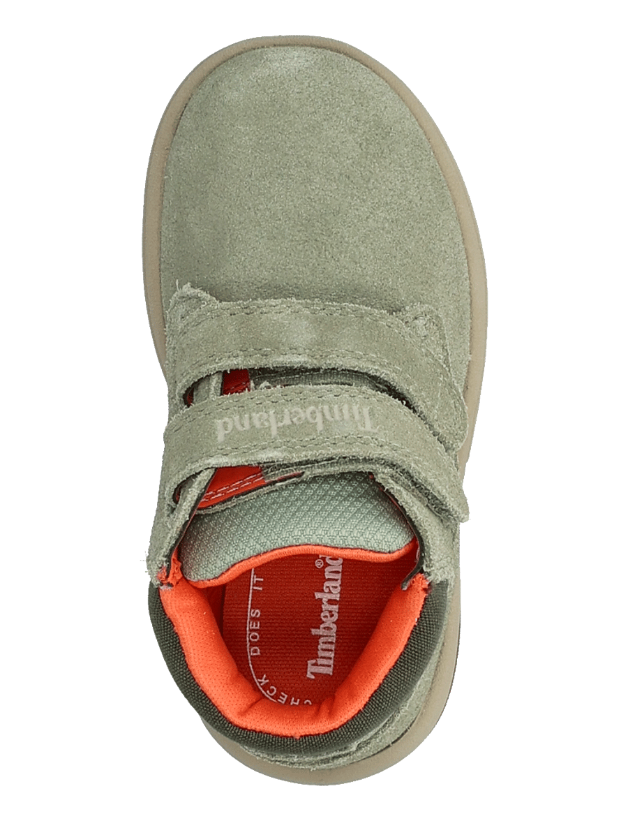 Timberland - MID HOOK & LOOP BOOT - vinterstövlar - light green - 3