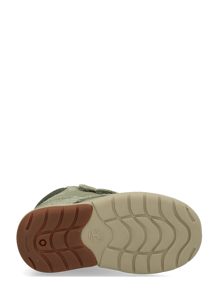 Timberland - MID HOOK & LOOP BOOT - vinterstövlar - light green - 4