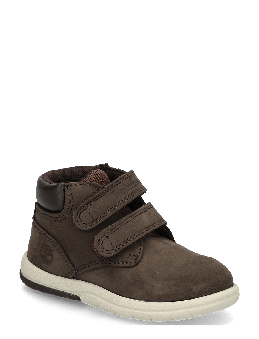 Timberland - MID HOOK & LOOP BOOT - winterstiefel - dark brown - 0