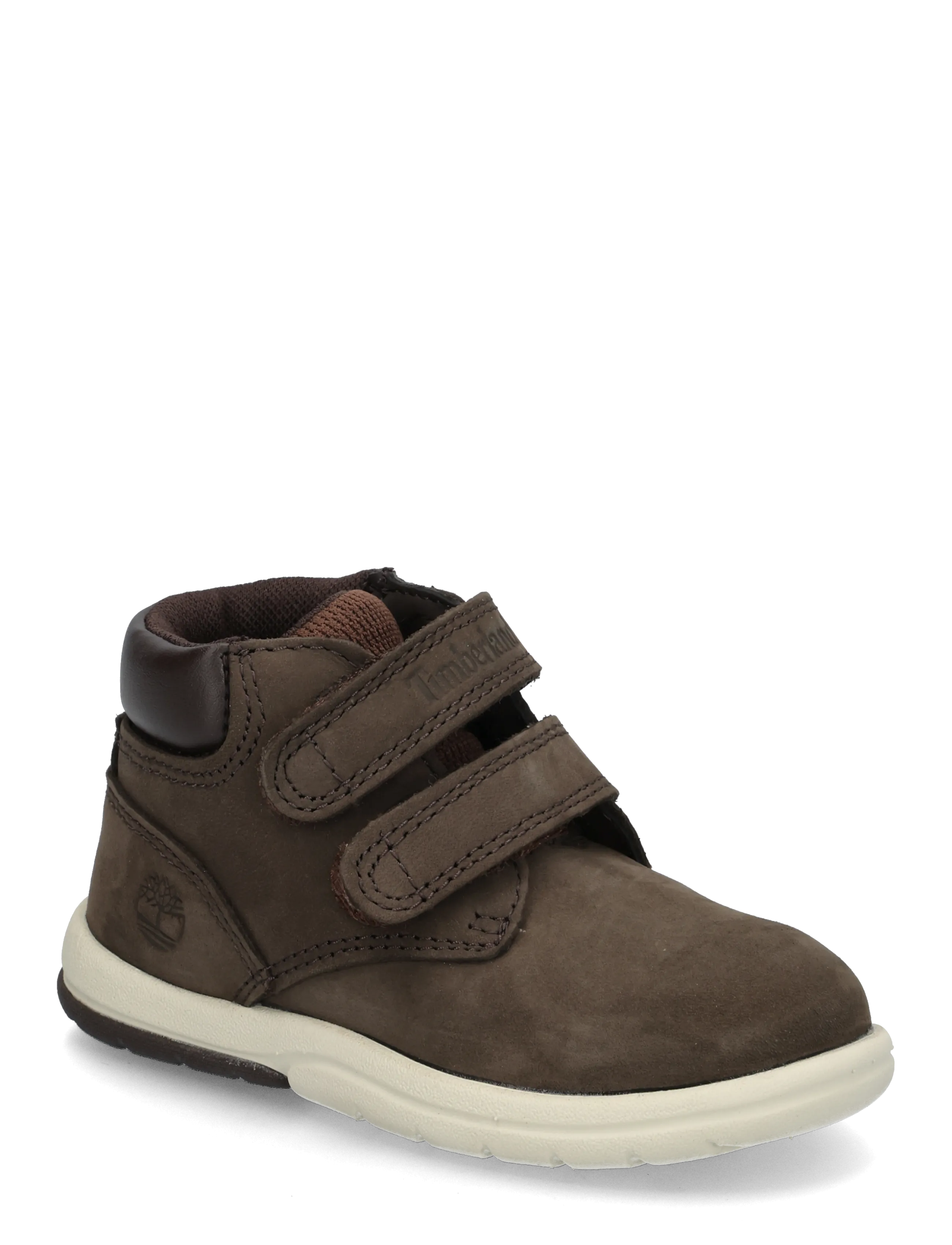 Timberland MID HOOK & LOOP BOOT - Schuhe - DARK BROWN / brown