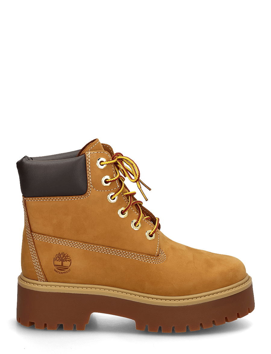 Timberland - 6 INCH LACE UP WATERPROOF BOOT - vinterstövlar - wheat - 2