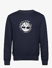 Timberland - LS Refibra Crew Swtsht - sportiska stila džemperi - dark sapphire - 0