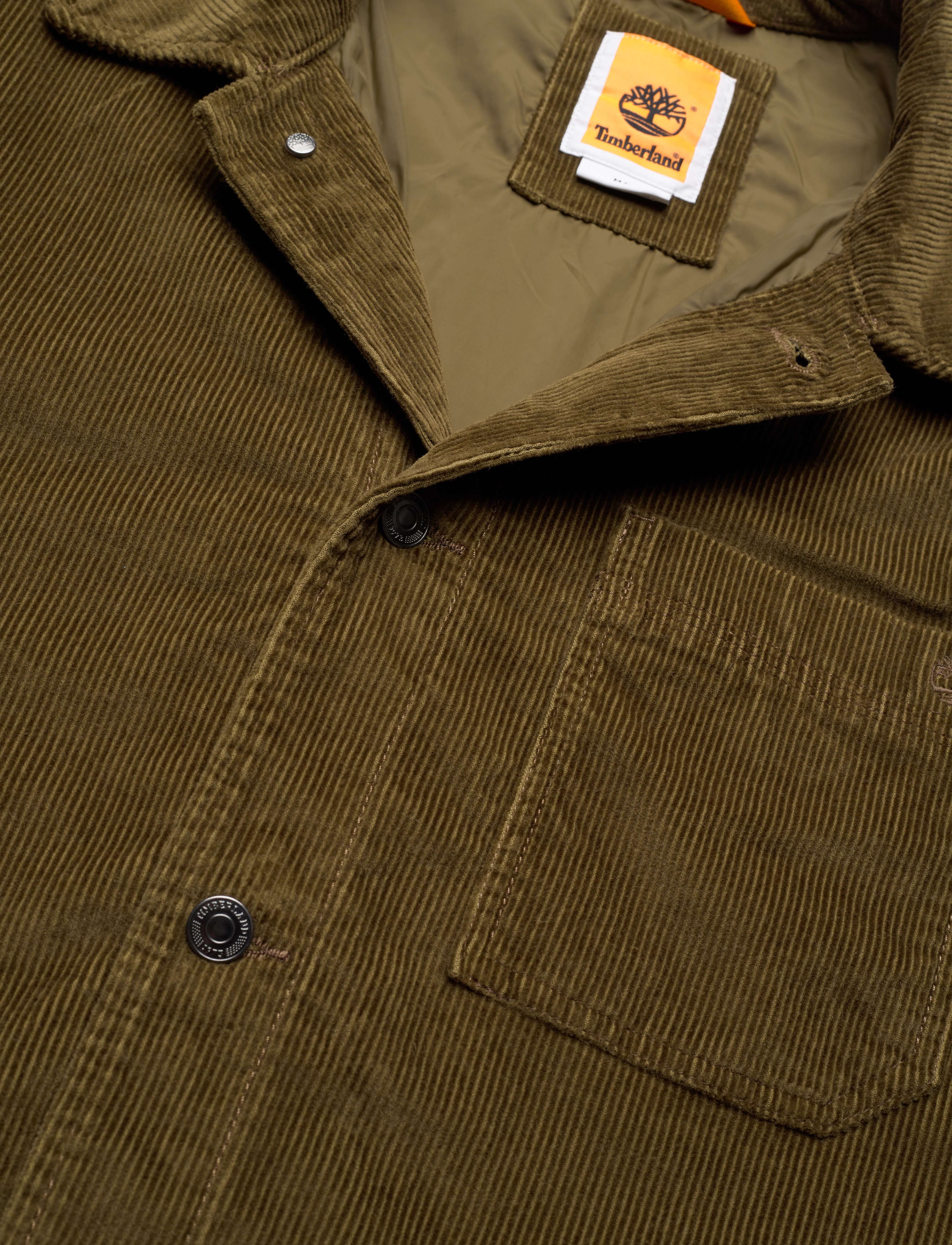 Timberland - Kempshire Corduroy Chore Jacket - dark olive - 2