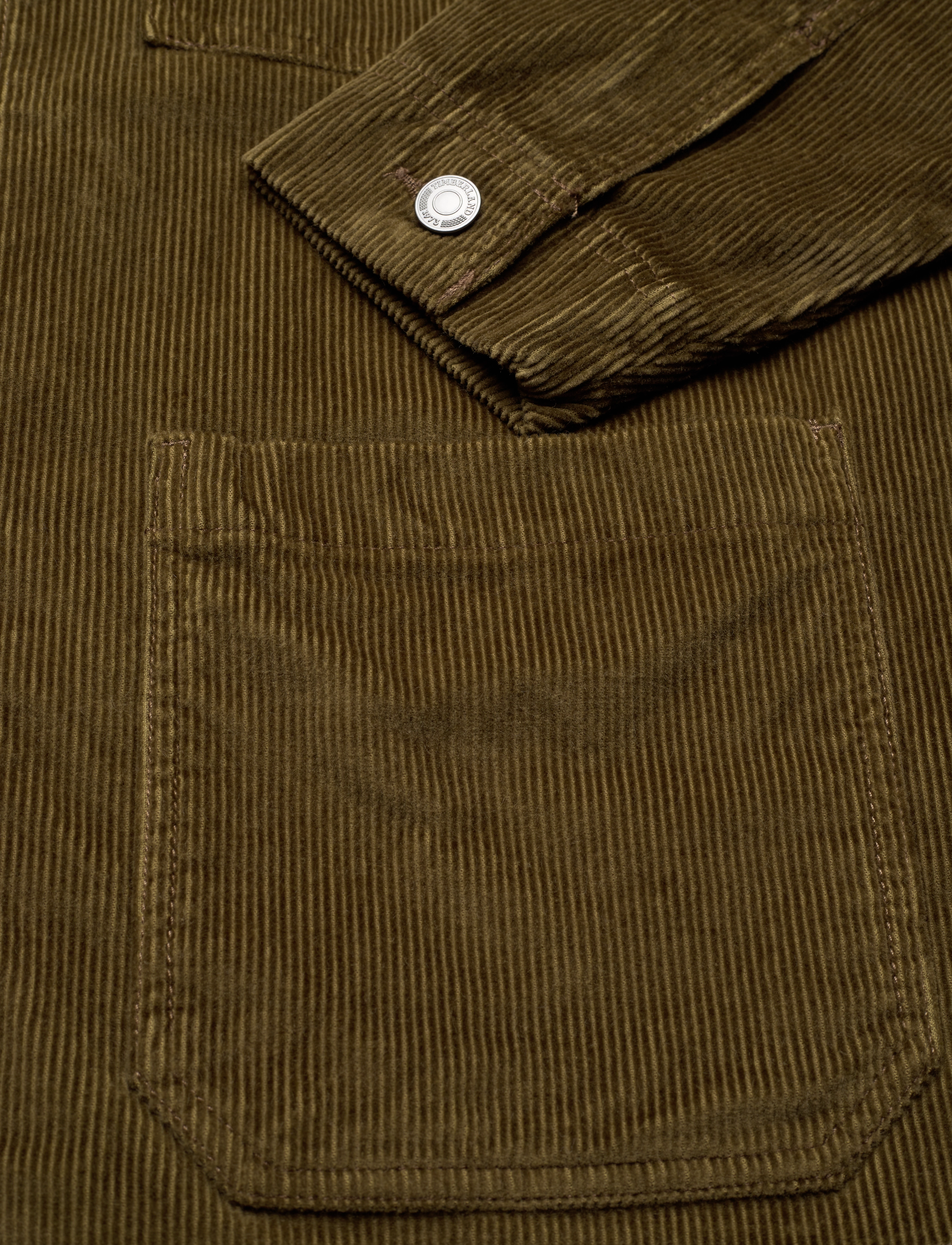Timberland - Kempshire Corduroy Chore Jacket - dark olive - 3