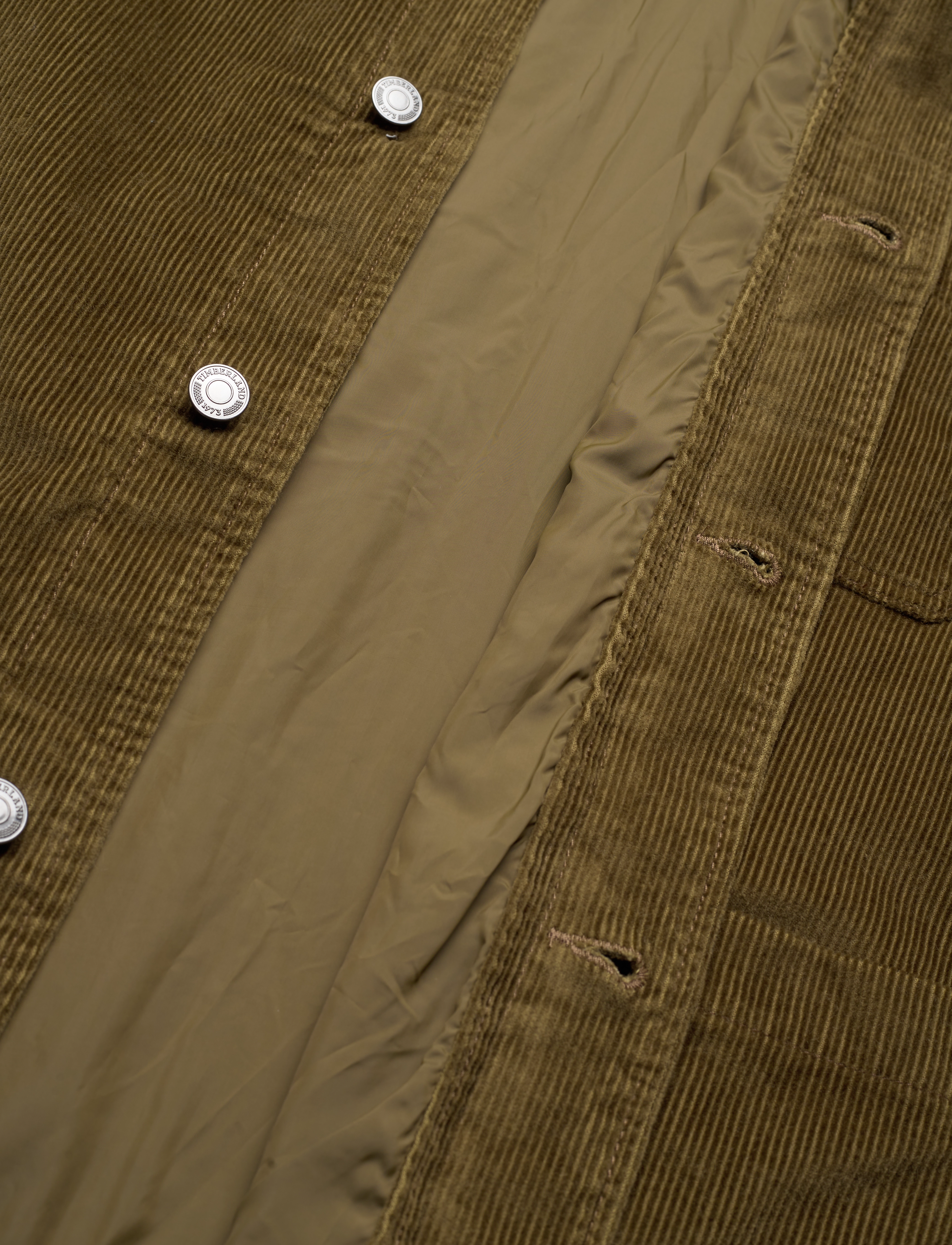 Timberland - Kempshire Corduroy Chore Jacket - dark olive - 4