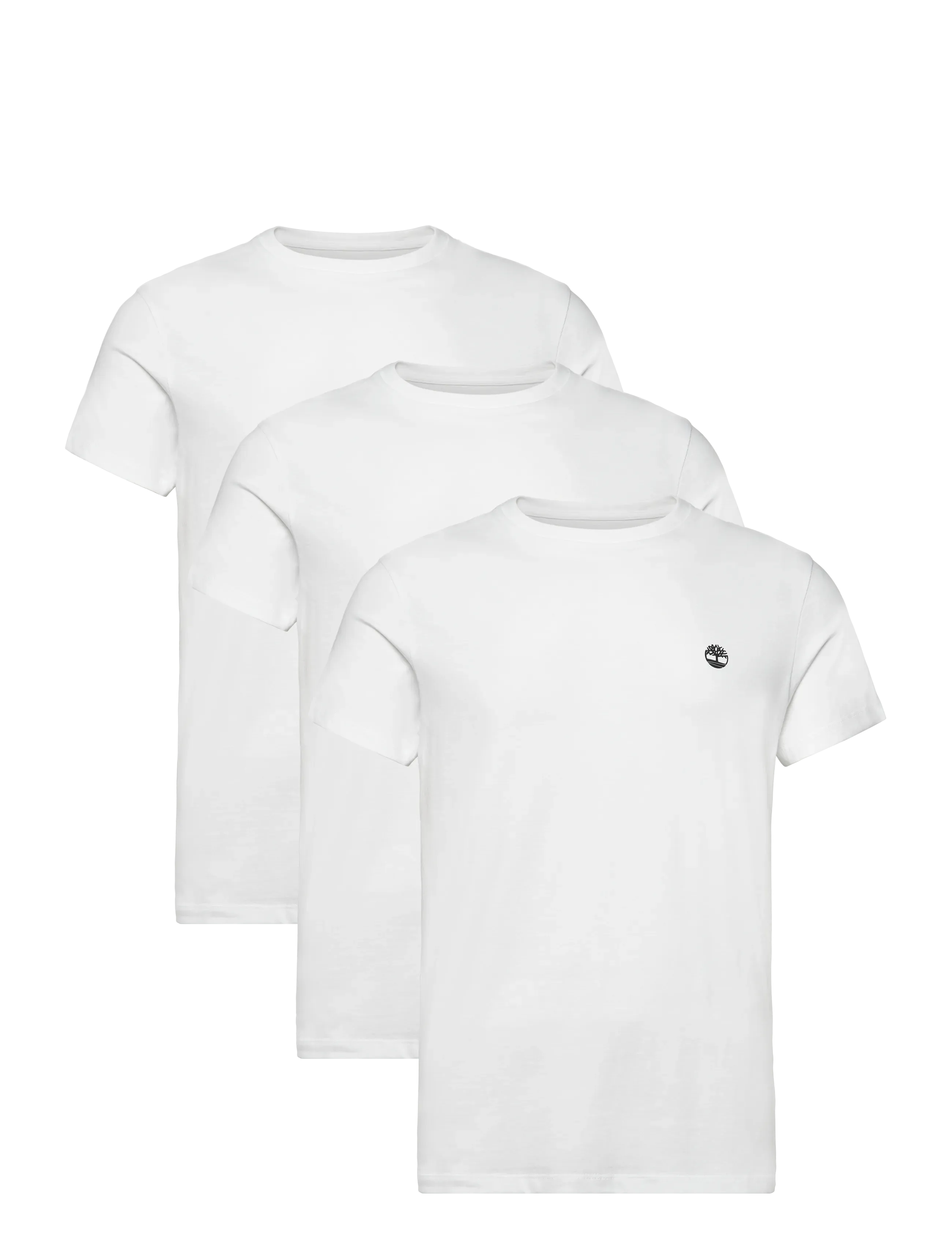 Timberland Dunstan River 3Xpack Tee White, XXL, White, T-Shirts > Kortærmede, Herre