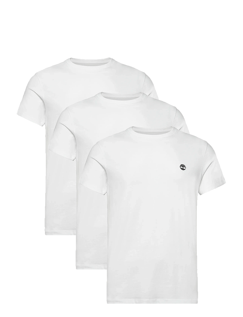 Timberland - DUNSTAN RIVER 3xPack Tee WHITE - t-shirts im multipack - white - 0