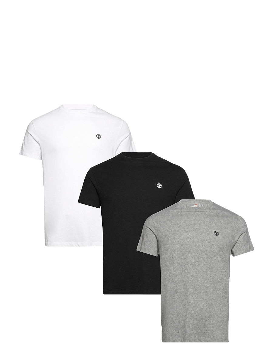Timberland - DUNSTAN RIVER 3xPack Tee MULTI COLOR - t-shirts im multipack - misc - 0