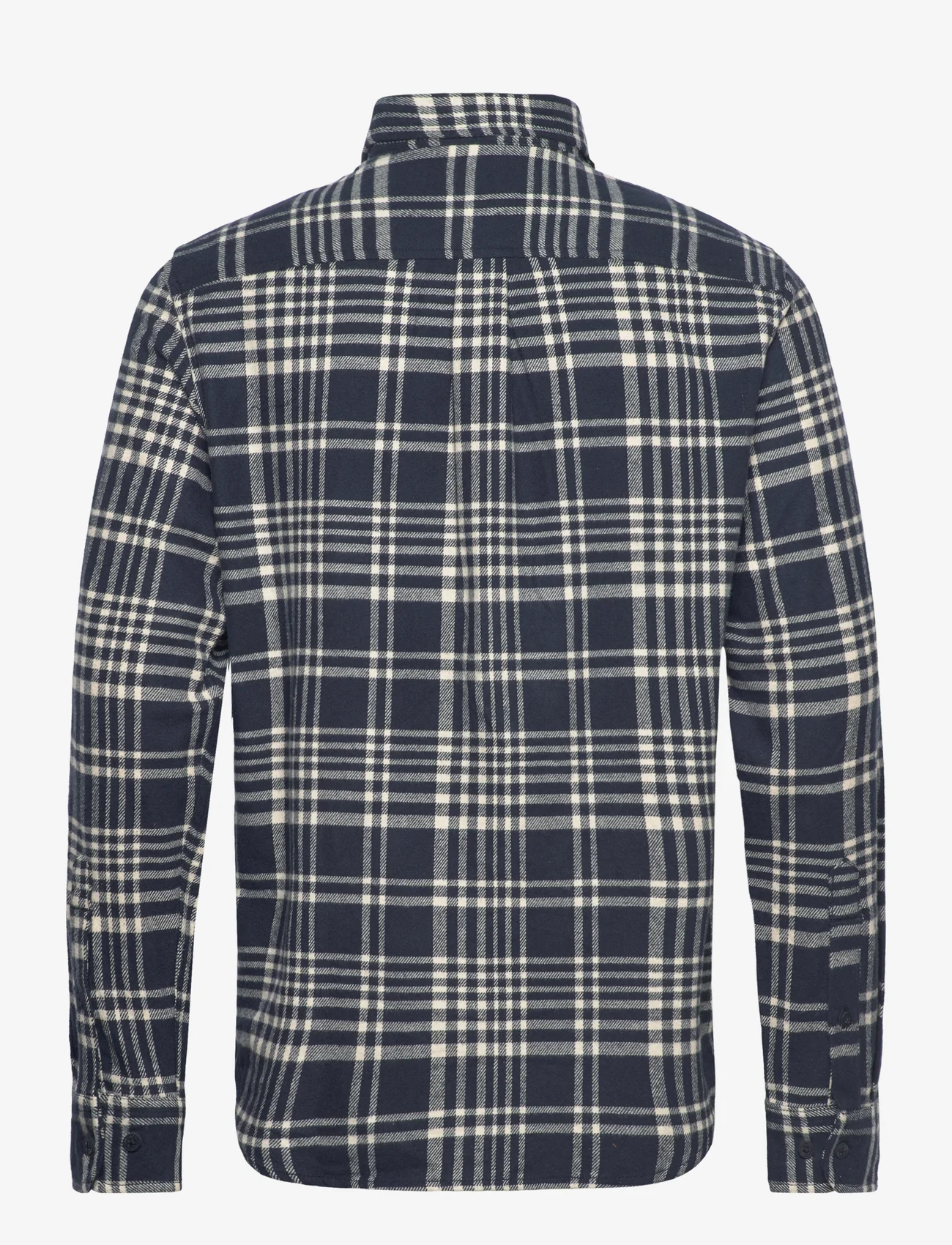 Timberland - LS Heavy Flannel Check - ternede skjorter - drk sapphire yd - 1