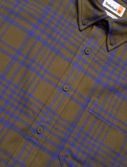 Timberland - LS Heavy Flannel Check - basic overhemden - dark olive yd - 3