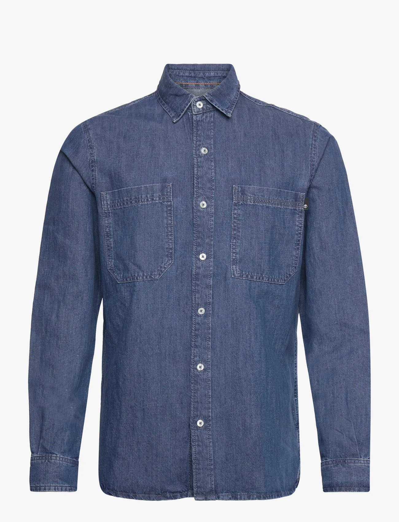 Timberland - Work Denim Shirt - casual skjorter - sun wash indigo - 0