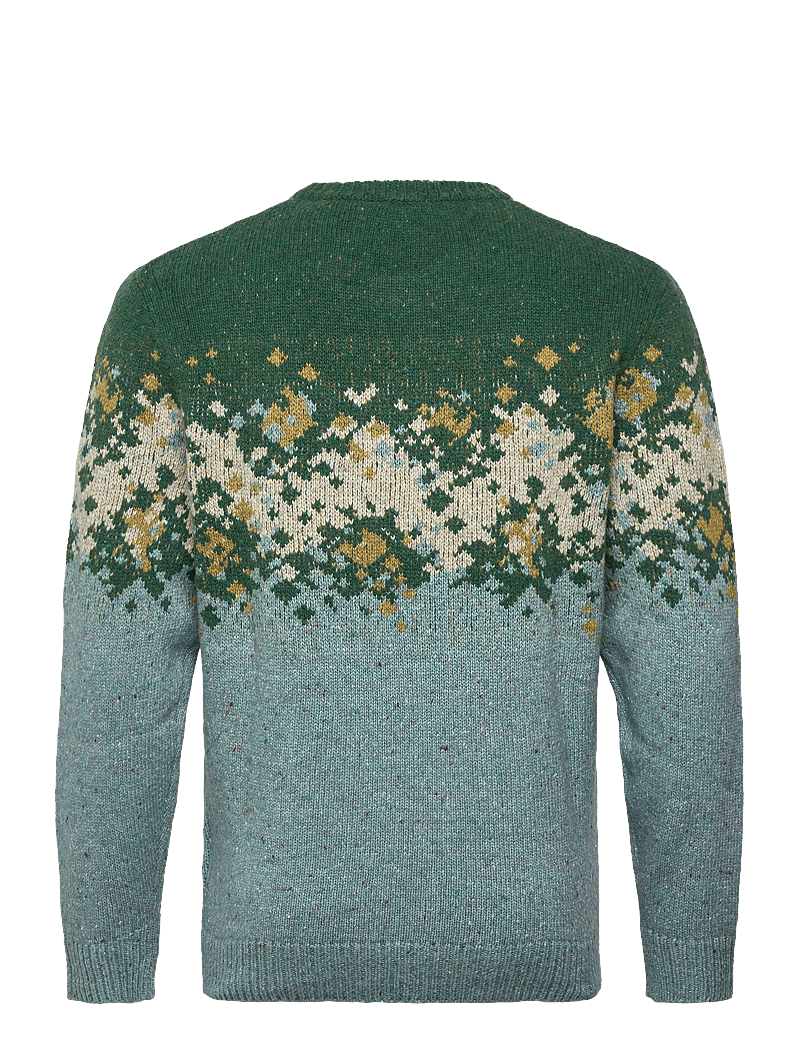 Timberland - Fairisle Sweater - rundhalsad - silver blue - 1