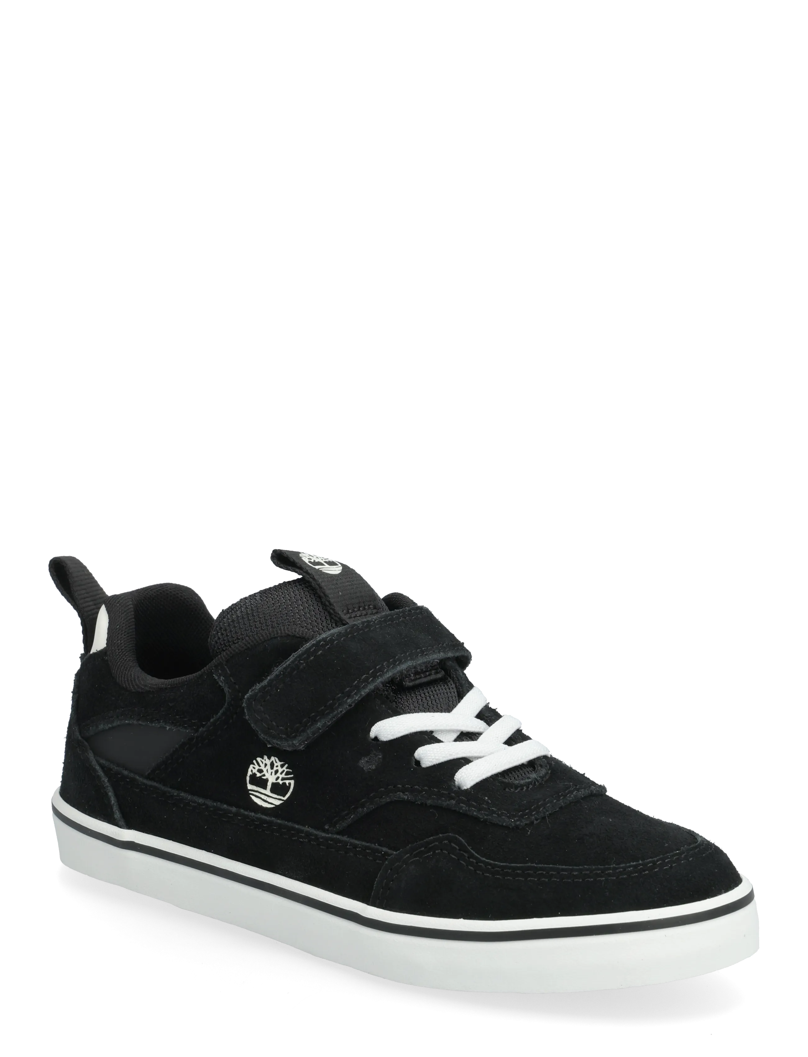Timberland STONE JUMP LOW HOOK & LOOP SNEAKER BLACK SUEDE - TIMBERLAND - BLACK / black