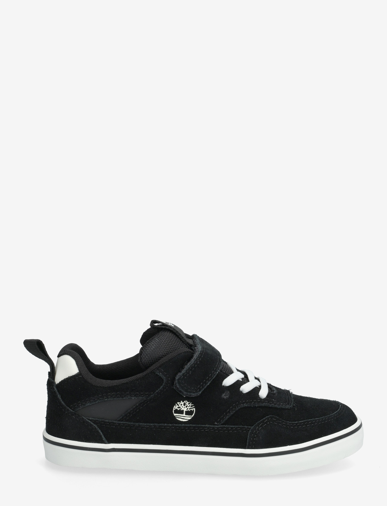 Timberland - STONE JUMP LOW HOOK & LOOP SNEAKER BLACK SUEDE - niedriger schnitt - black - 1